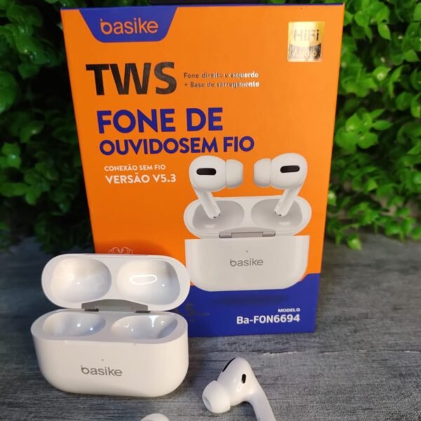 Fone de Ouvido Bluetooth TWS Basike Ba-FON6694