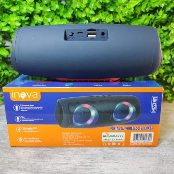 Caixa de Som Bluetooth Inova MD-12264